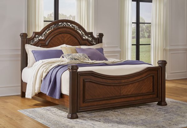 Lavinton - Brown - King Poster Bed -2