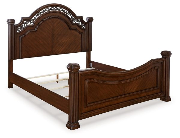 Lavinton - Brown - King Poster Bed -3