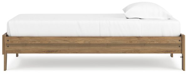 Deanlow - Honey - Twin Platform Bed -4