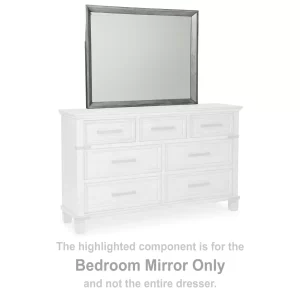 Russelyn - Gray - Bedroom Mirror - 2