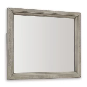 Harrastone - Gray - Bedroom Mirror - 1