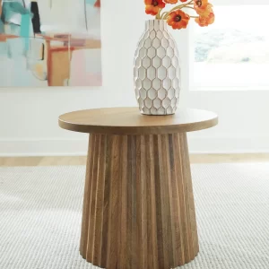 Ceilby - Natural - Accent Table - 1